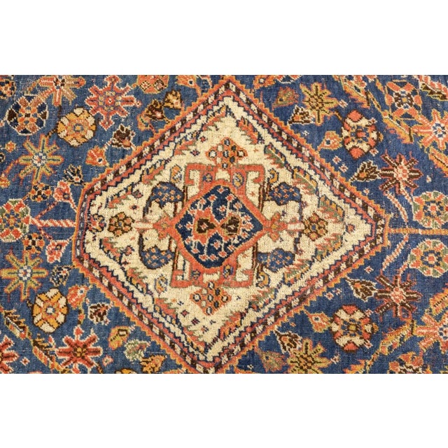 Traditional Antique Qashqai Rug 4'9'' x 6'8'' For Sale - Image 3 of 12