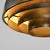 Pendant light designed by Jo Hammerborg for Fog & Mørup in Denmark in the 1960s. The light fixture features a large,...