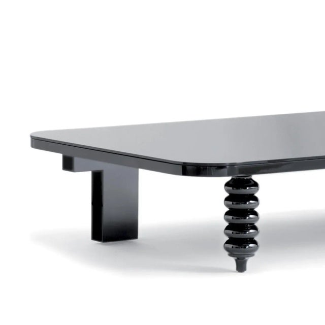 Low table designed by Jaime Hayon. Manufactured by BD Barcelona Design. MDF base and legs in turned solid alder wood,...