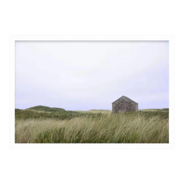 "Grey Lady" Contemporary Coastal Landscape Photograph by Lauren Marttila, Framed For Sale