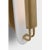 Kelly Wearstler for Visual Comfort Signature Teline 24" Oval Sconce in Antique-Burnished Brass and Matte White For Sale In Houston - Image 6 of 8