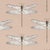Harlequin Demoiselle Wallpaper in Positano/First Light/Taupe - a Sample For Sale