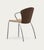 Erla solveig oskarsdóttir bessi chair frame: black, wood types: walnut , upholstery: sand for one collection designed in...