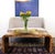 Worlds Away Matthew Izzo Home Newbury Dark Burlwood Waterfall Edge Coffee Table For Sale - Image 4 of 7