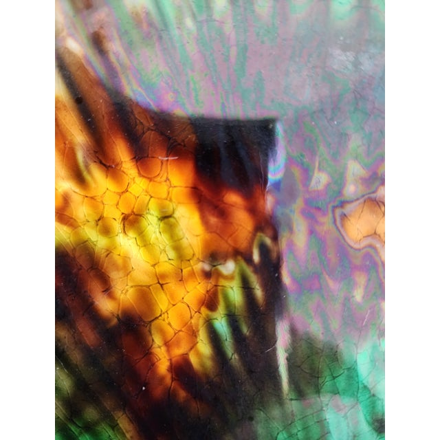 19th Century Wedgwood Majolica Green & Brown Tortoiseshell Glazed Shell Plates - Set of 2 For Sale - Image 12 of 12