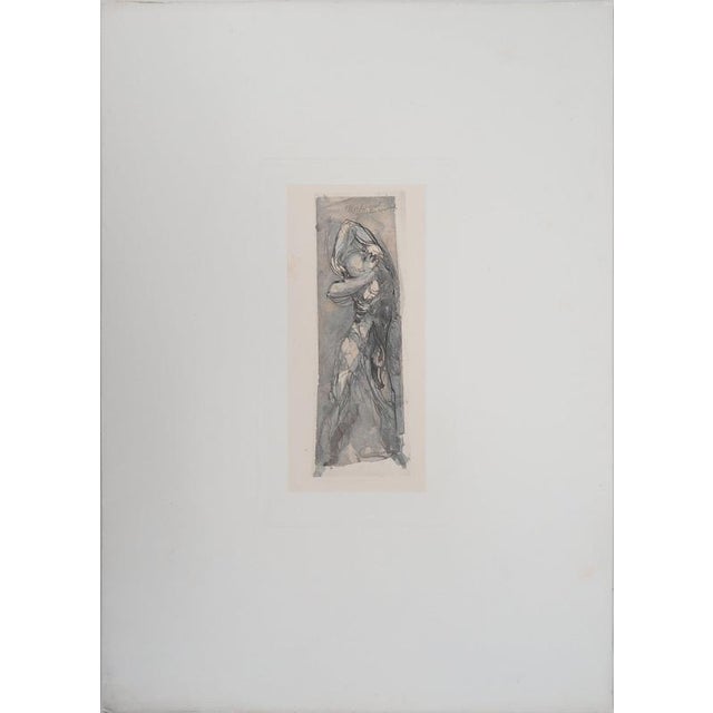 Auguste Rodin (1840-1917) (after) The Heresiarchs, 1897 Photogravure reworked using drypoint (Goupil Workshop) and...
