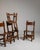 1970s Set of Four Brutalist Oak Dining Chairs For Sale - Image 13 of 14