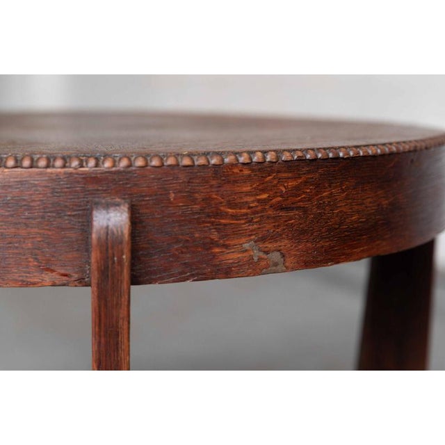 Amsterdamse School Side Table, 1920s For Sale - Image 10 of 14