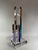 Plastic 1990s Lucite Tower Sculpture by Shlomi Haziza - Signed For Sale - Image 7 of 11
