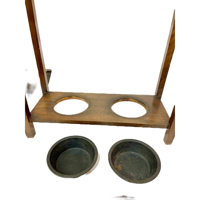 Early 20th Century Antique Mission Style Oak Stick Umbrella Stand Arts and Crafts Style For Sale - Image 12 of 12