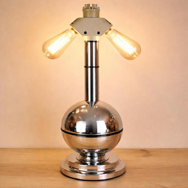 Vintage Space Age Table Lamp from BD Lumica, 1970s For Sale - Image 3 of 6