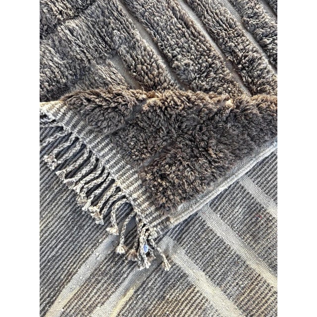 Modern Moroccan Mrirt Rug For Sale - Image 12 of 17