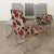 Modern Chrome Sled-Leg Base Dining Chairs - Set of 6 For Sale - Image 4 of 12
