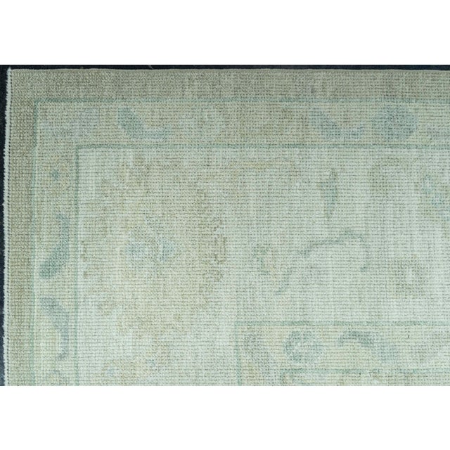 Turkish Oushak Rug 8'7" x 10'3" #19393 For Sale - Image 4 of 8