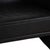 Visavis Leather Chaise Lounge Couch in Black from Brühl For Sale - Image 4 of 10