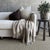 Woven in Belgium using traditional weaving techniques, Winters features a combination of smooth Belgian Linen and woolly...