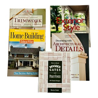 Late 20th Century Architectural/Building Idea Books Set- 5 Pieces For Sale