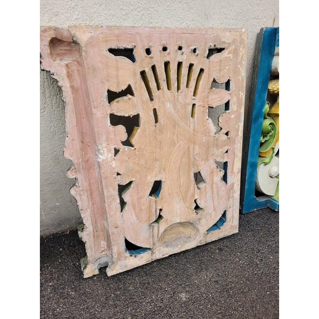 19th Century Glazed Earthenware Panels by Emile Müller for Müller Ivry, Set of 5 For Sale - Image 3 of 14