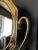 Art Nouveau Style Brass Vanity Mirror With Swan Motif For Sale - Image 9 of 12