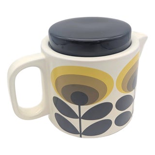Orla Kiely Flower Stem Ceramic Tea Pot For Sale