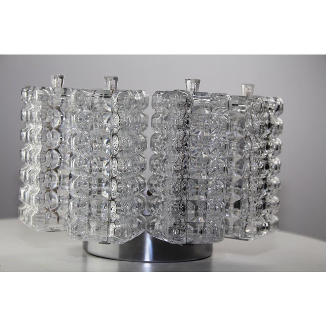 Cubist Wall Lights from Stölzle, 1960s, Set of 2 For Sale - Image 17 of 18