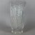A superb and massive decorative piece, a pure expression of fine European glassmaking. This rare vase in heavy Bohemian...