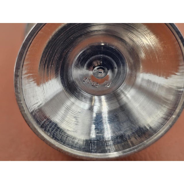 Silver Antique Plated Pepper or Salt Container, 1890s For Sale - Image 8 of 9