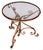 Antique Low Iron Garden Table For Sale - Image 4 of 6