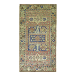 Vintage Turkish Anatolian Rug, 3'11'' X 6'8''
