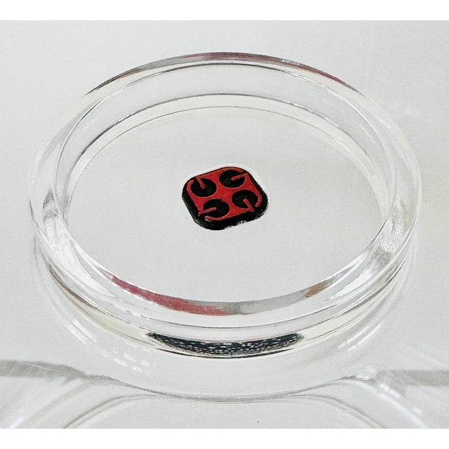 Mid-Century Modern 1970’s Fratelli Guzzini Acrylic Ice Bucket For Sale - Image 3 of 13