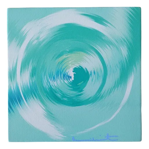 Damien Hirst, Beautiful, Self-Constitutive Vortex, 2023, Giclee Print on Canvas For Sale