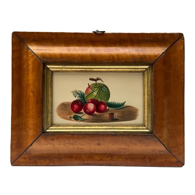 Early 19th Century British School Still Life Watercolor Painting, Framed For Sale