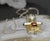 Late 20th Century Artisan Sterling Silver Amber Pearl Pendant Necklace For Sale - Image 9 of 14