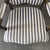 Gray French Louis XV Style Striped Fauteuil Armchairs, Pair For Sale - Image 8 of 12