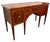 Traditional Antique George III Mahogany & Satinwood Inlaid Sideboard Buffet C1800 For Sale - Image 3 of 6