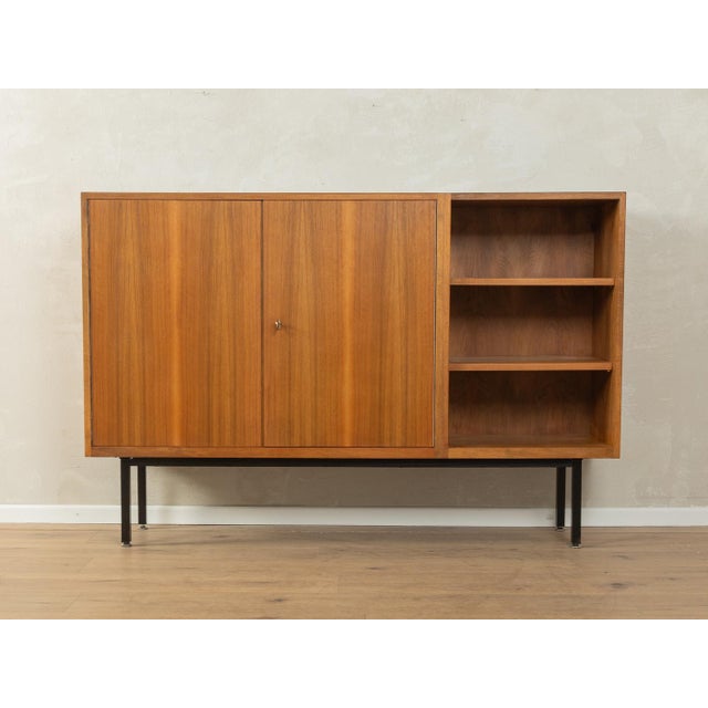 Black Vintage Sideboard, 1950s For Sale - Image 8 of 8