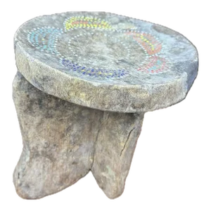 Late 18th Century Turkana African Stool – Antique Kenyan Carved Seat