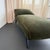 Early Mid-Century Olive Green Suede Daybed Chaise Longue For Sale - Image 9 of 9