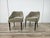 1960s Fabric Armchairs with Wooden Legs and Adjustable Brass Feet, 1960, Set of 2 For Sale - Image 5 of 14