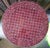100 % glazed round. All Burgundy Moroccan mosaic table measuring approximately 24″ in diameter. For both indoors and...