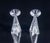 Crystal Table Candlesticks by Le Perle for C&F, Set of 2 For Sale - Image 9 of 14