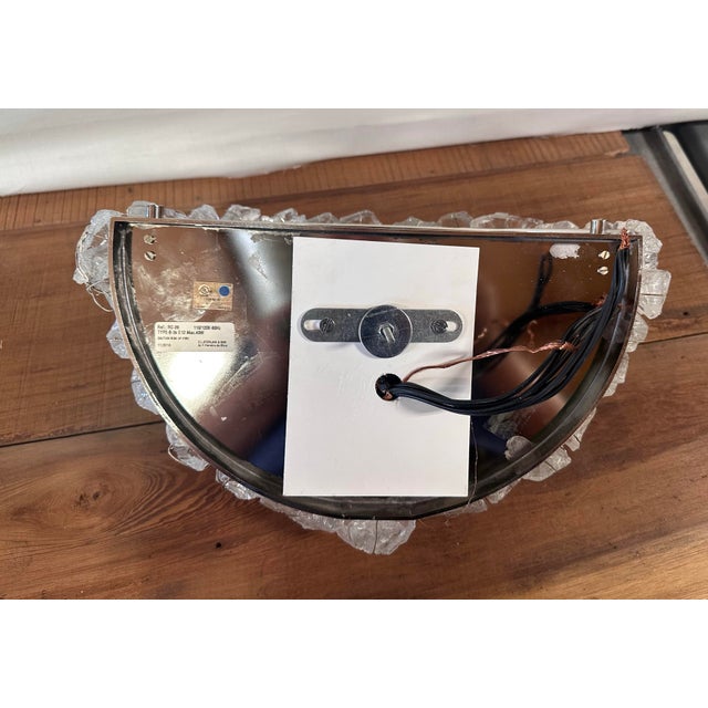 2020s Quarter Moon Sconce by CL Sterling For Sale - Image 5 of 5