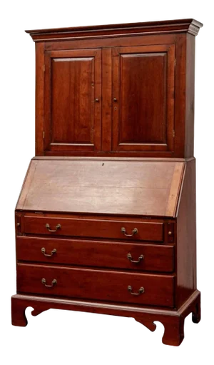 Early 19th Century American Country Secretary Desk