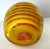Yellow Swirl Art Glass Paperweight For Sale - Image 9 of 11