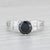 Gemstone Information: - Natural Diamond - Carats - 1.32ct Cut - Round Color - Black Treatment - Color Treated Please note...