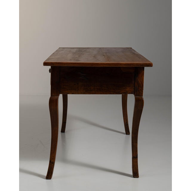 Early 19th Century Chestnut Brown French Provençal Table For Sale - Image 12 of 15