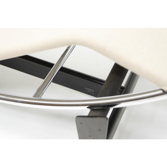 Canvas & Leather LC4 Chaise Lounge by Le Corbusier for Cassina, 1980s For Sale - Image 10 of 16