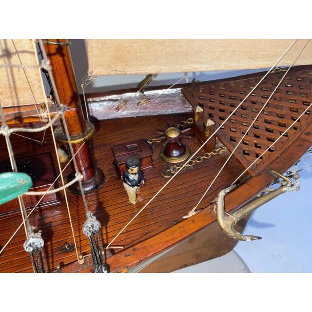Exceptional Model of Schooner Wanderer For Sale - Image 10 of 12