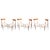 Italian Dining Chairs, 1940s, Set of 2 For Sale