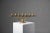 Scandinavian Modern Geometric Brass Candlestick Holder from Lars Holmström For Sale - Image 3 of 7